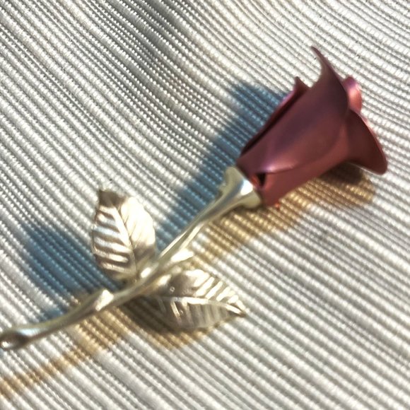Avon Jewelry Vintage Avon Pink Rose Brooch Poshmark